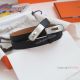 New Replica Hermes Kelly Belt Black with Silver Hardware for Women (4)_th.jpg